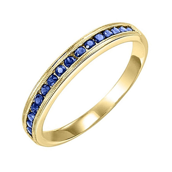 14Kt Yellow Gold Sapphire 1/3Ctw Ring