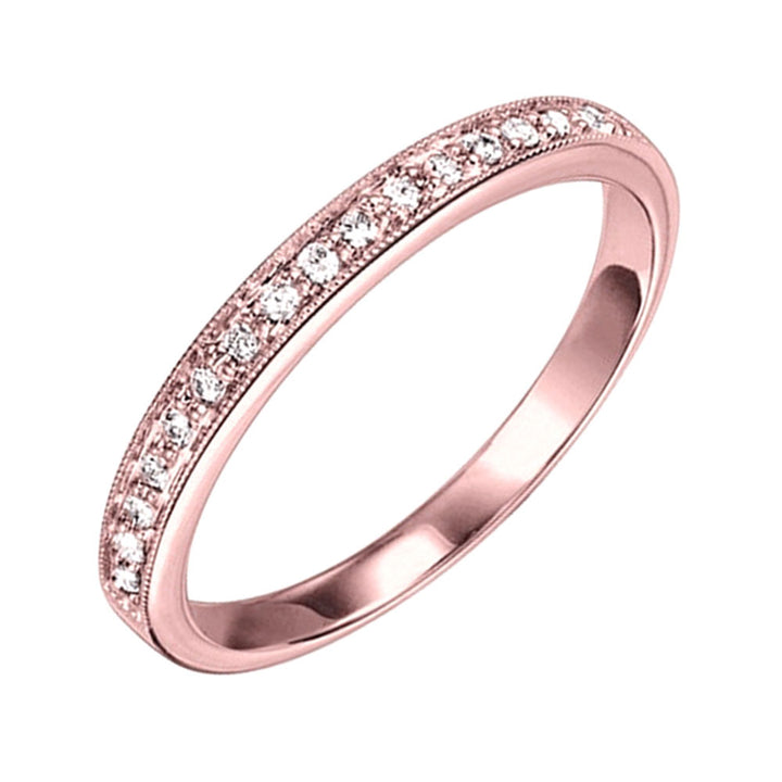 Platinum White Diamond 1/8Ctw Ring