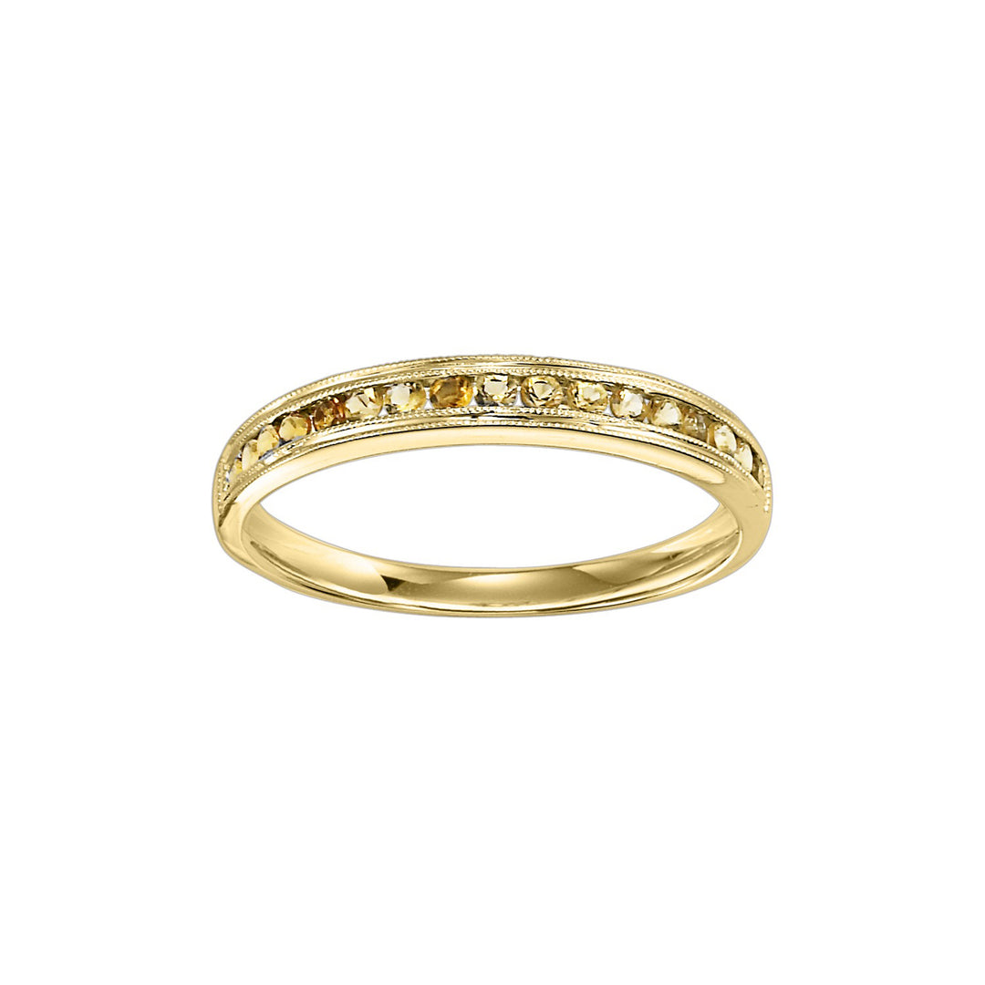 10Kt Yellow Gold Citrine 1/4Ctw Ring