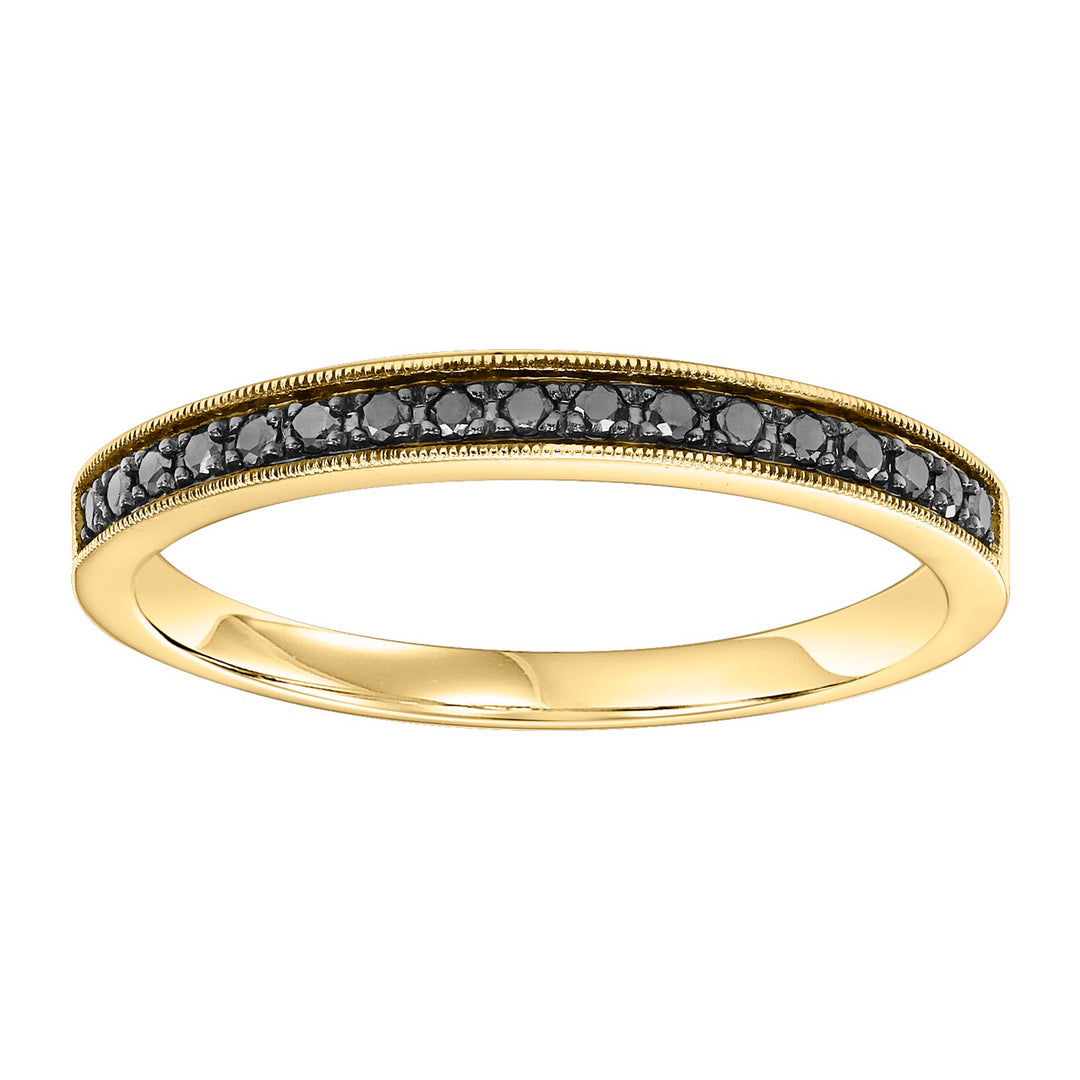 10Kt Yellow Gold Diamond 1/7Ctw Ring
