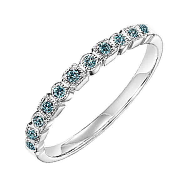 10Kt White Gold Diamond 1/10Ctw Ring