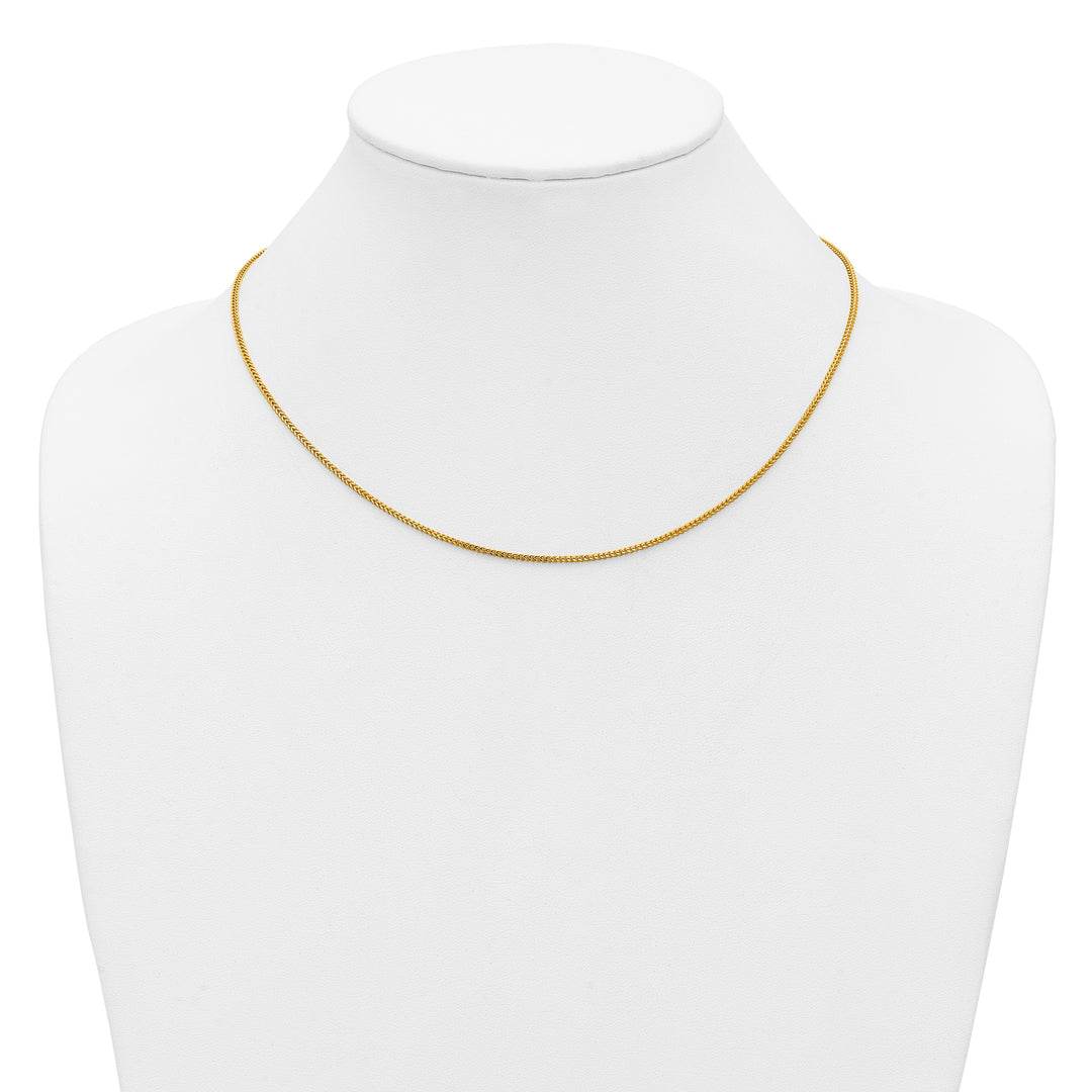 14k 1.0mm Franco Chain