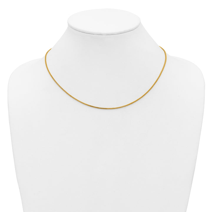 14k 1.0mm Franco Chain