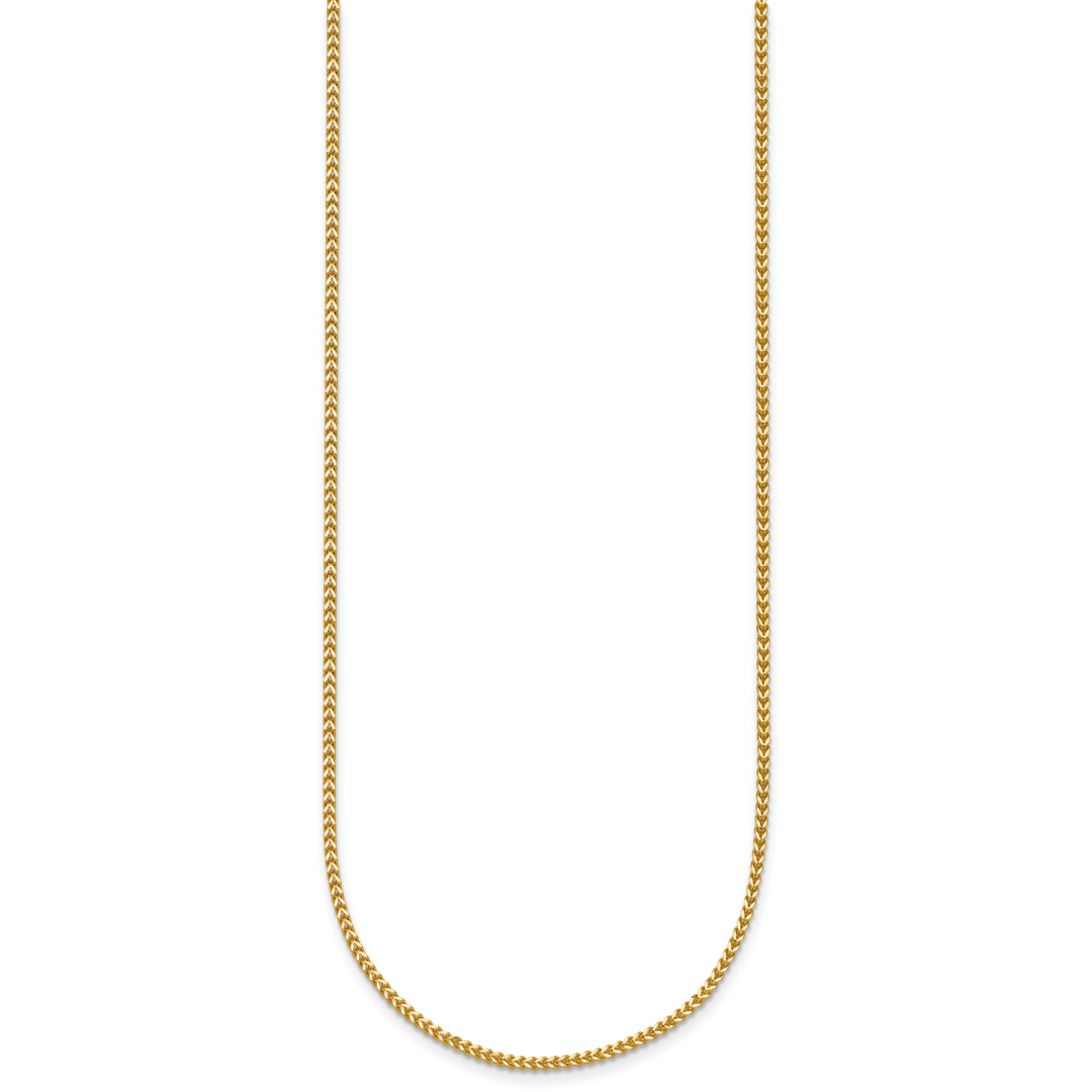 14k 1.0mm Franco Chain