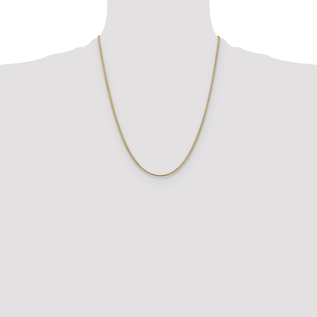 14k 1.0mm Franco Chain