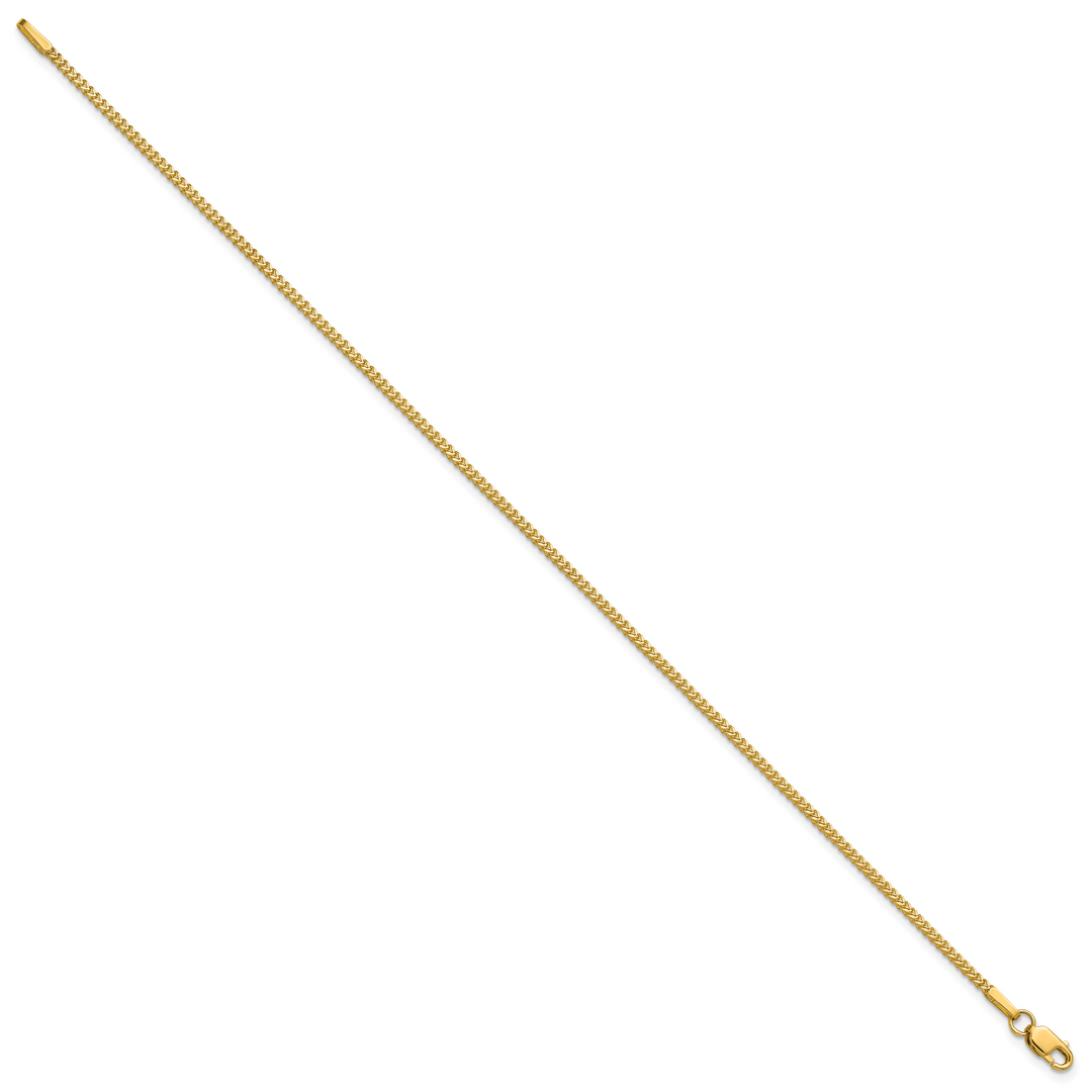 14k 1.0mm Franco Chain