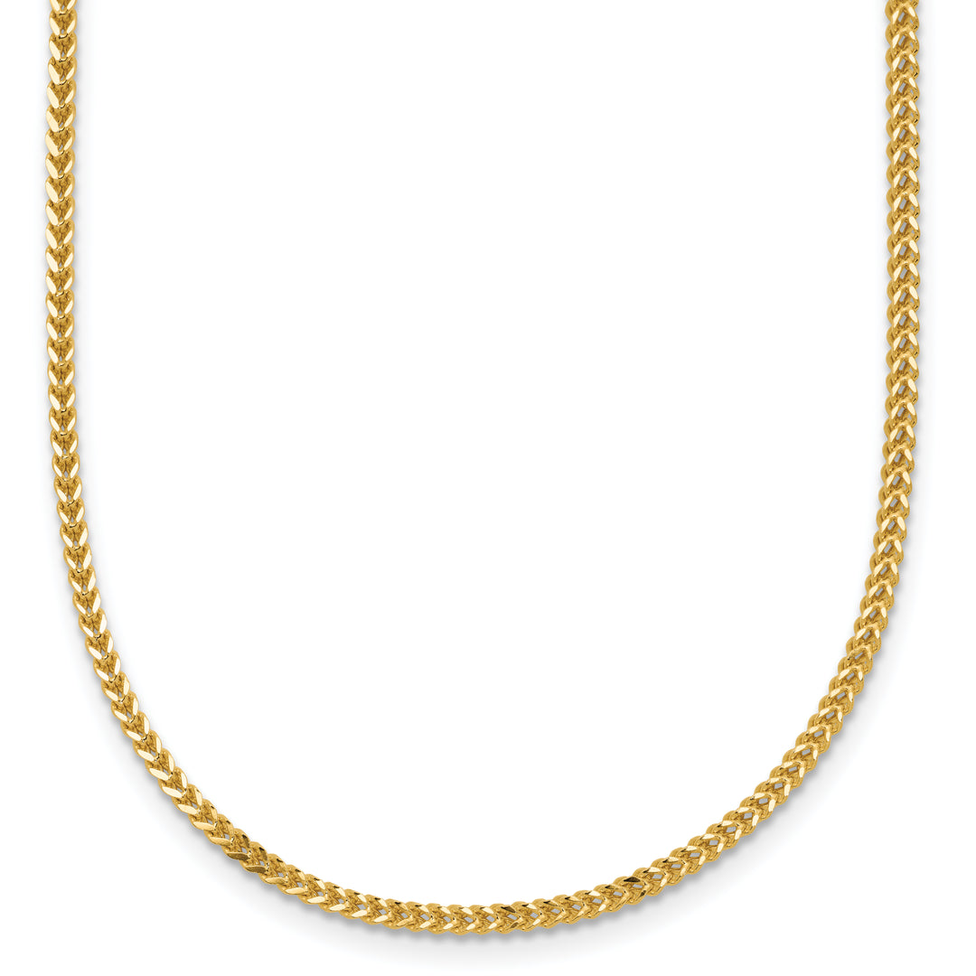 14k 1.3mm Franco Chain