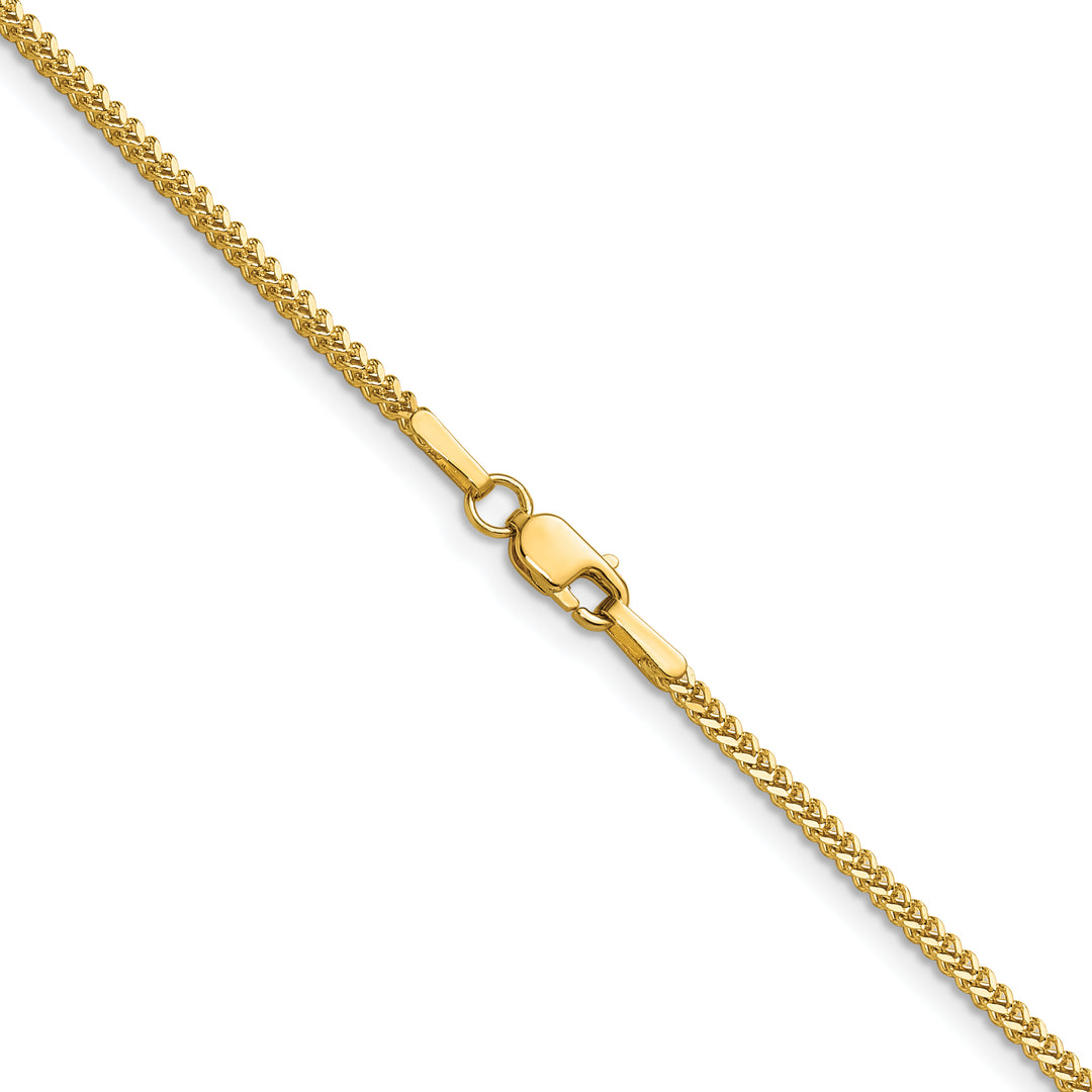 14k 1.3mm Franco Chain