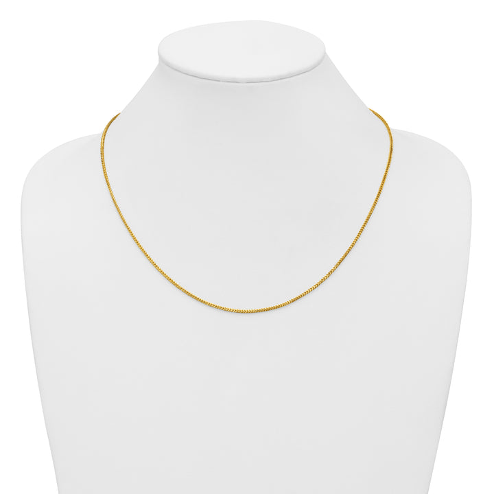 14k 1.3mm Franco Chain