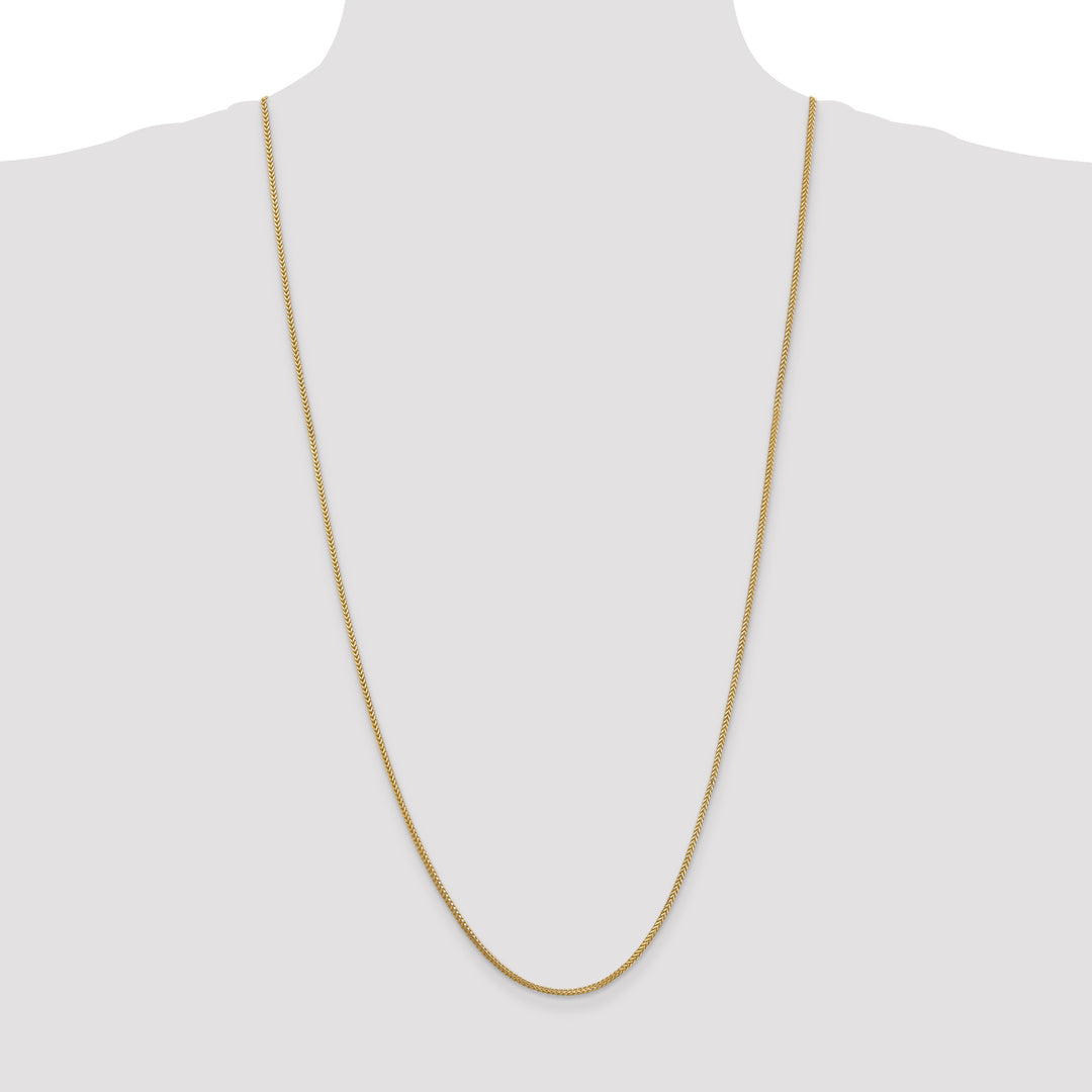 14k 1.3mm Franco Chain