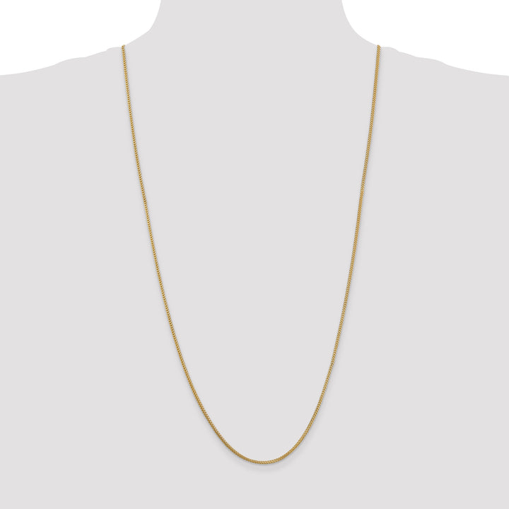 14k 1.3mm Franco Chain
