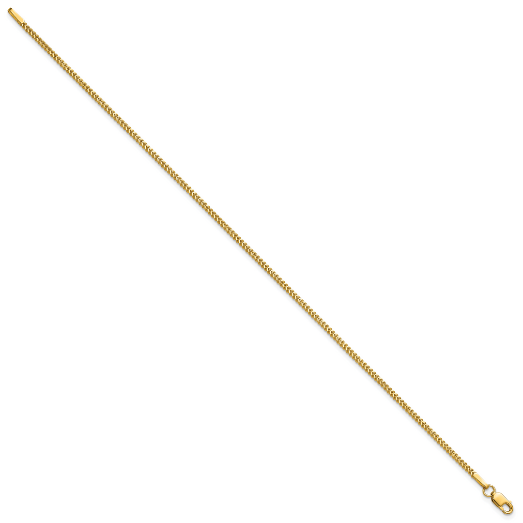 14k 1.3mm Franco Chain