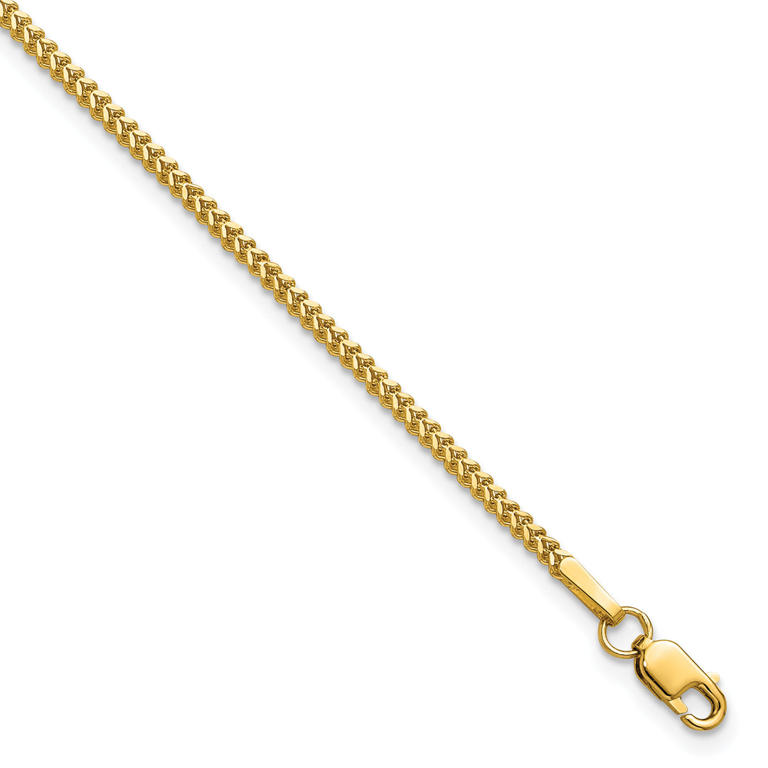 14k 1.3mm Franco Chain