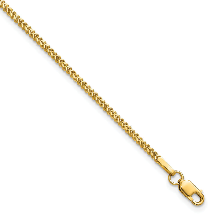 14k 1.3mm Franco Chain