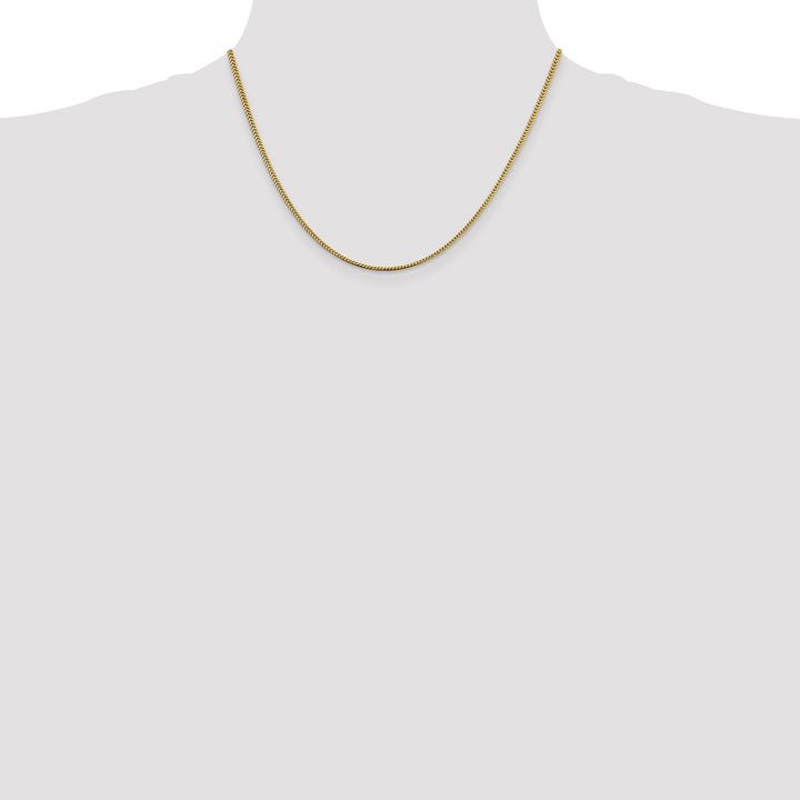 14k 1.4mm Franco Chain