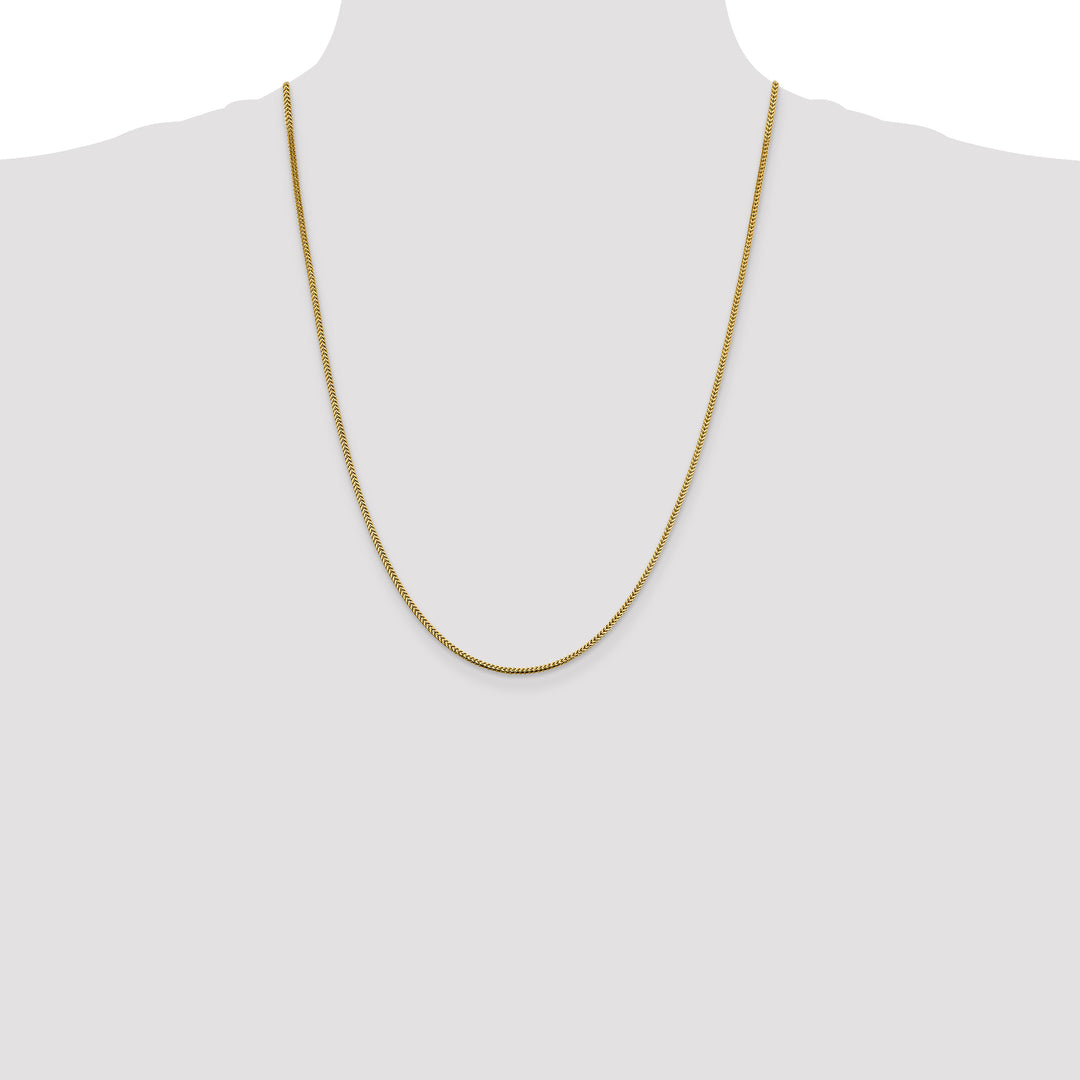14k 1.4mm Franco Chain