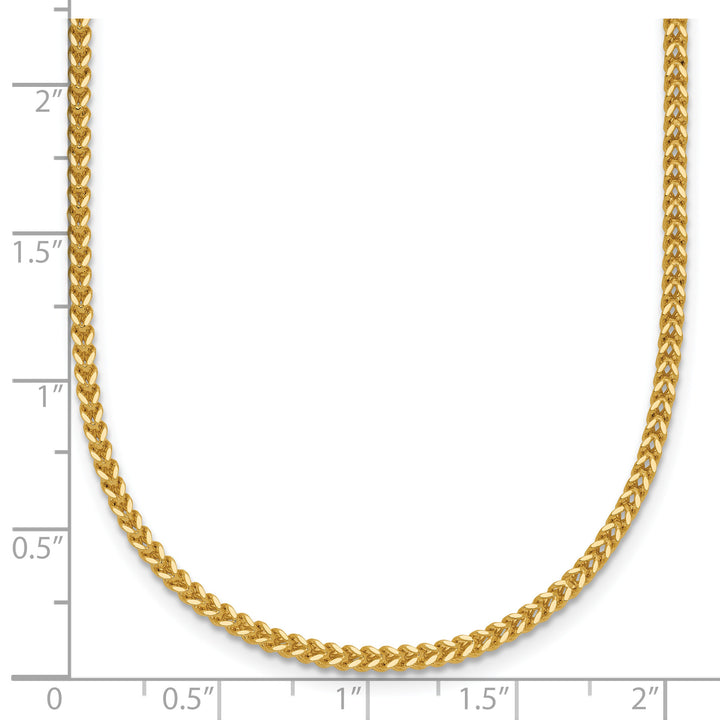 14k 1.5mm Franco Chain