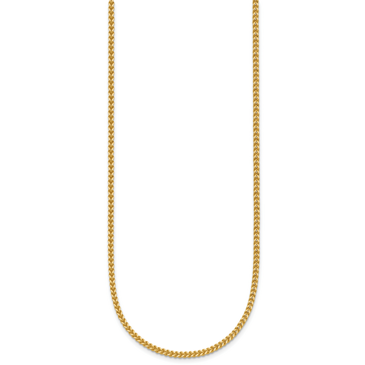 14k 1.5mm Franco Chain