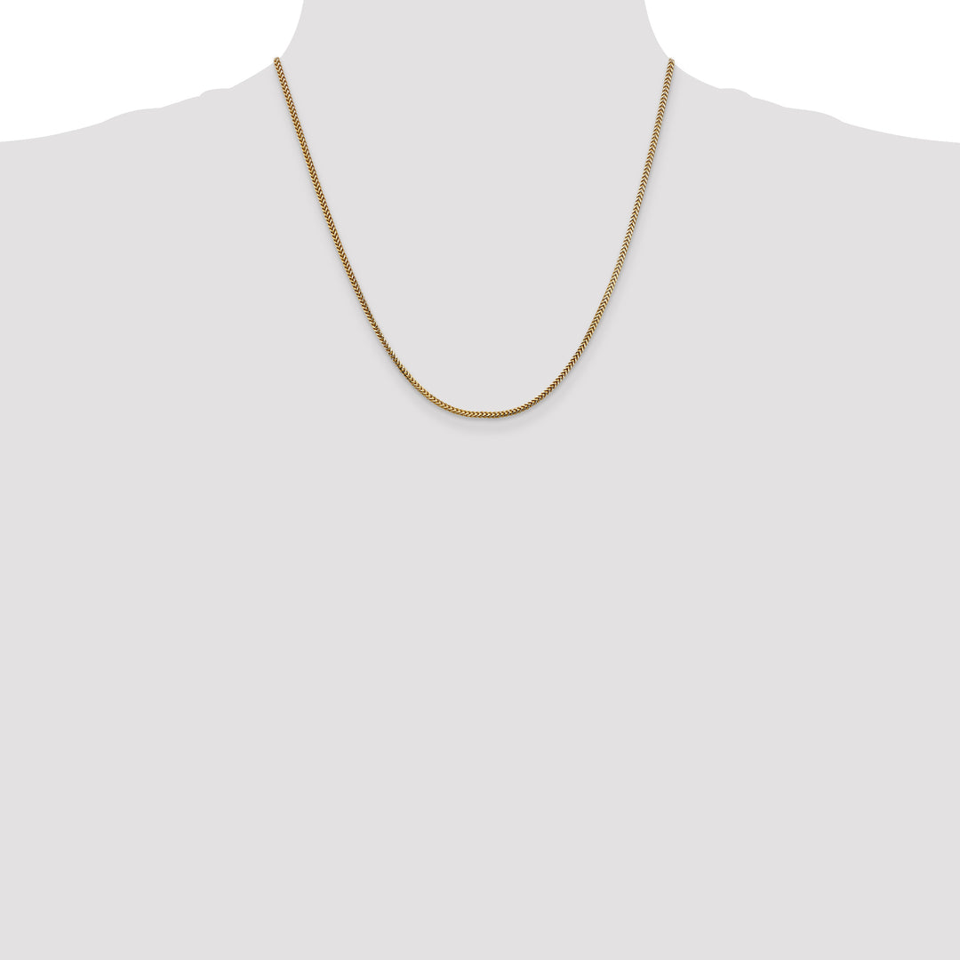 14k 1.5mm Franco Chain