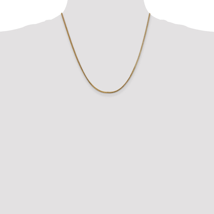 14k 1.5mm Franco Chain
