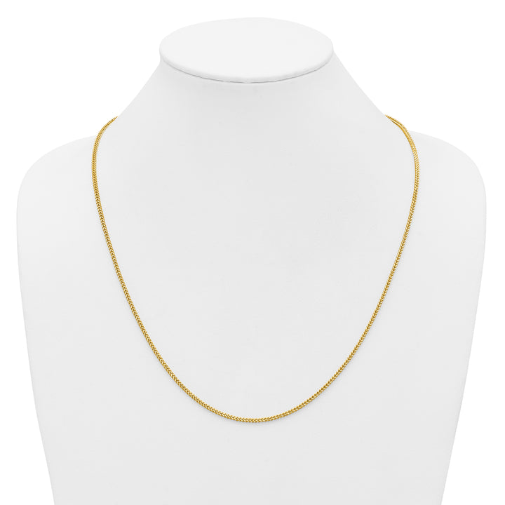 14k 1.5mm Franco Chain