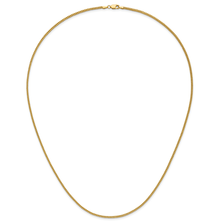 14k 1.5mm Franco Chain