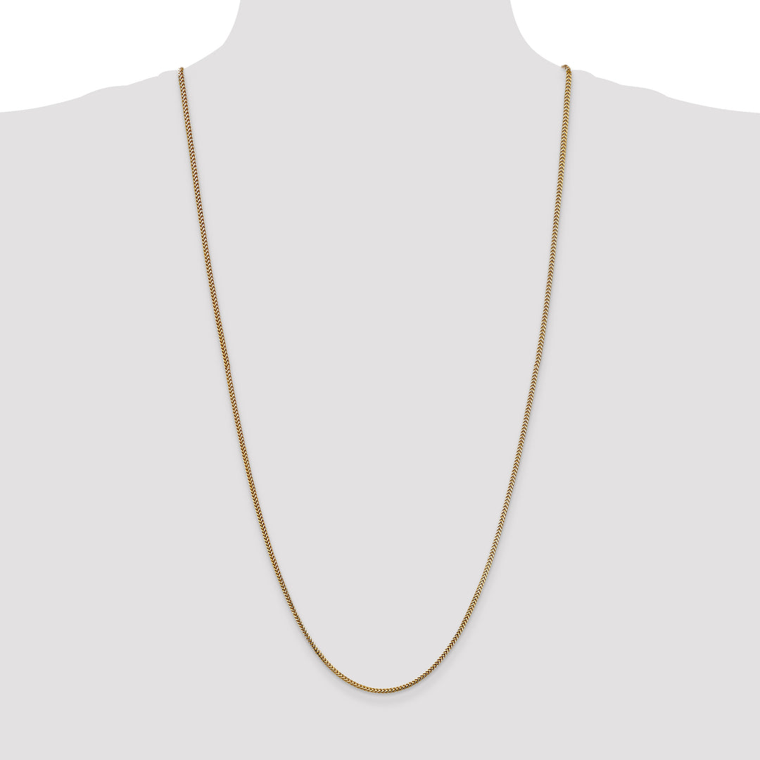 14k 1.5mm Franco Chain