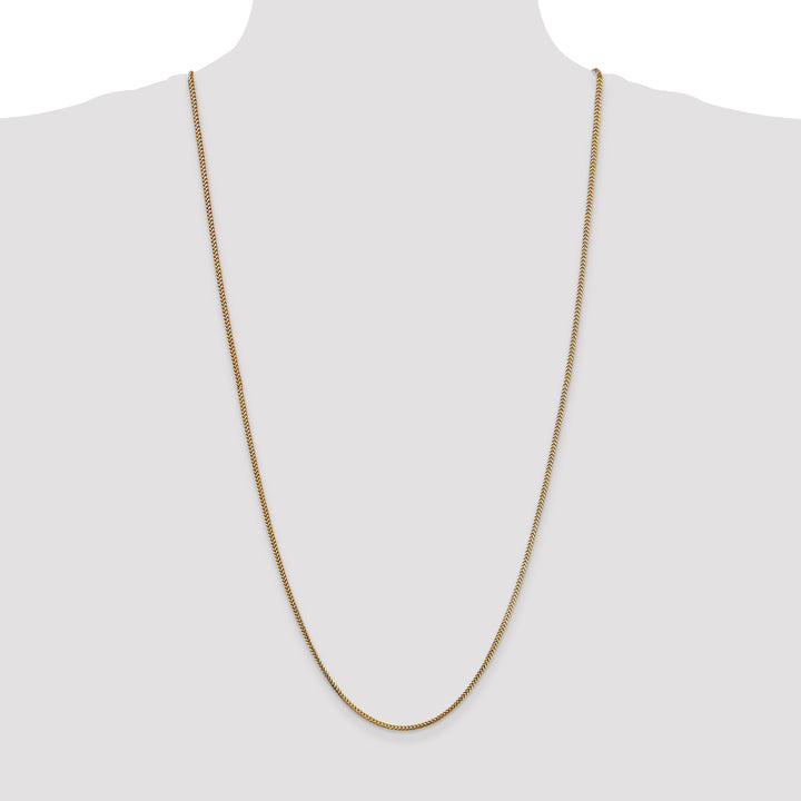14k 1.5mm Franco Chain