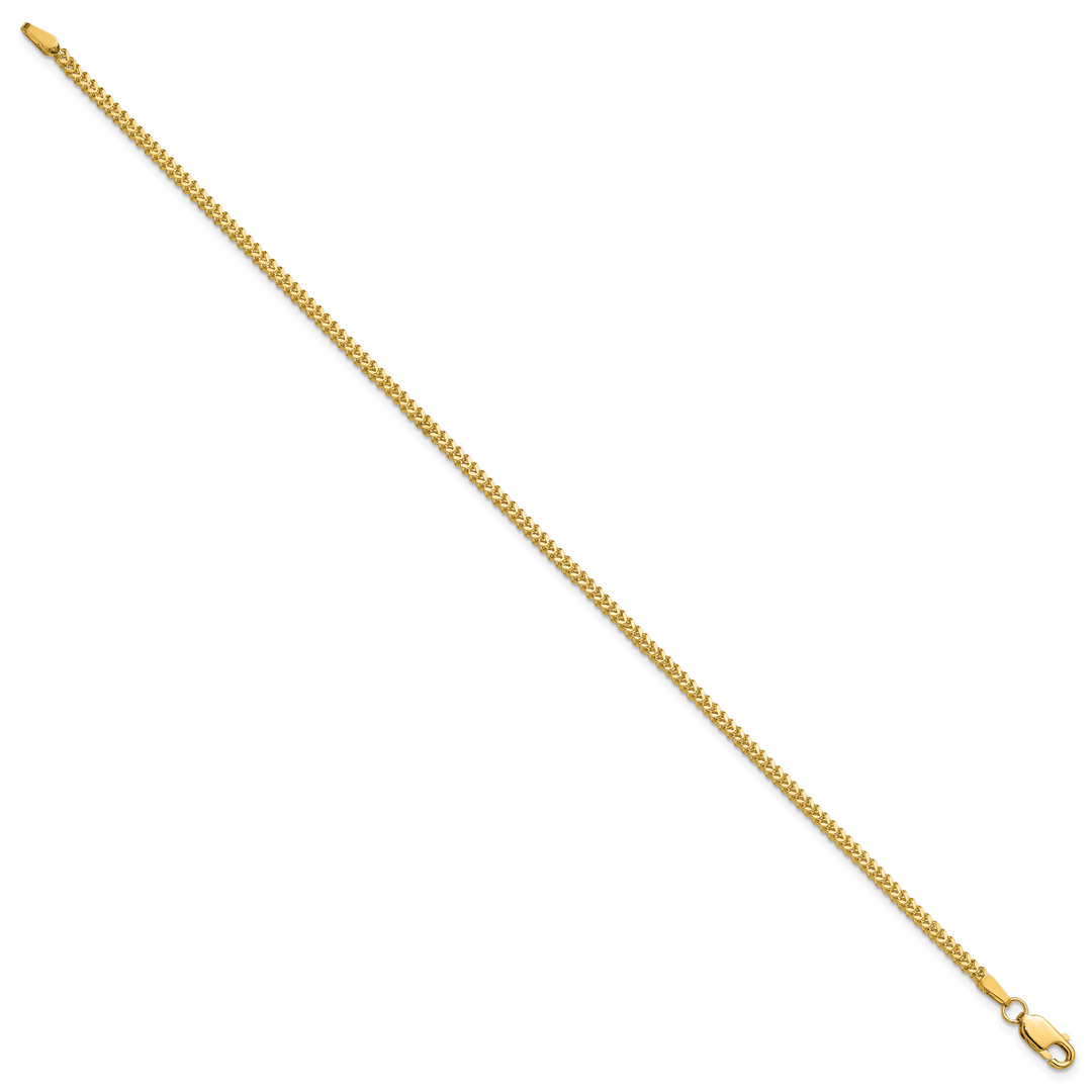 14k 1.5mm Franco Chain