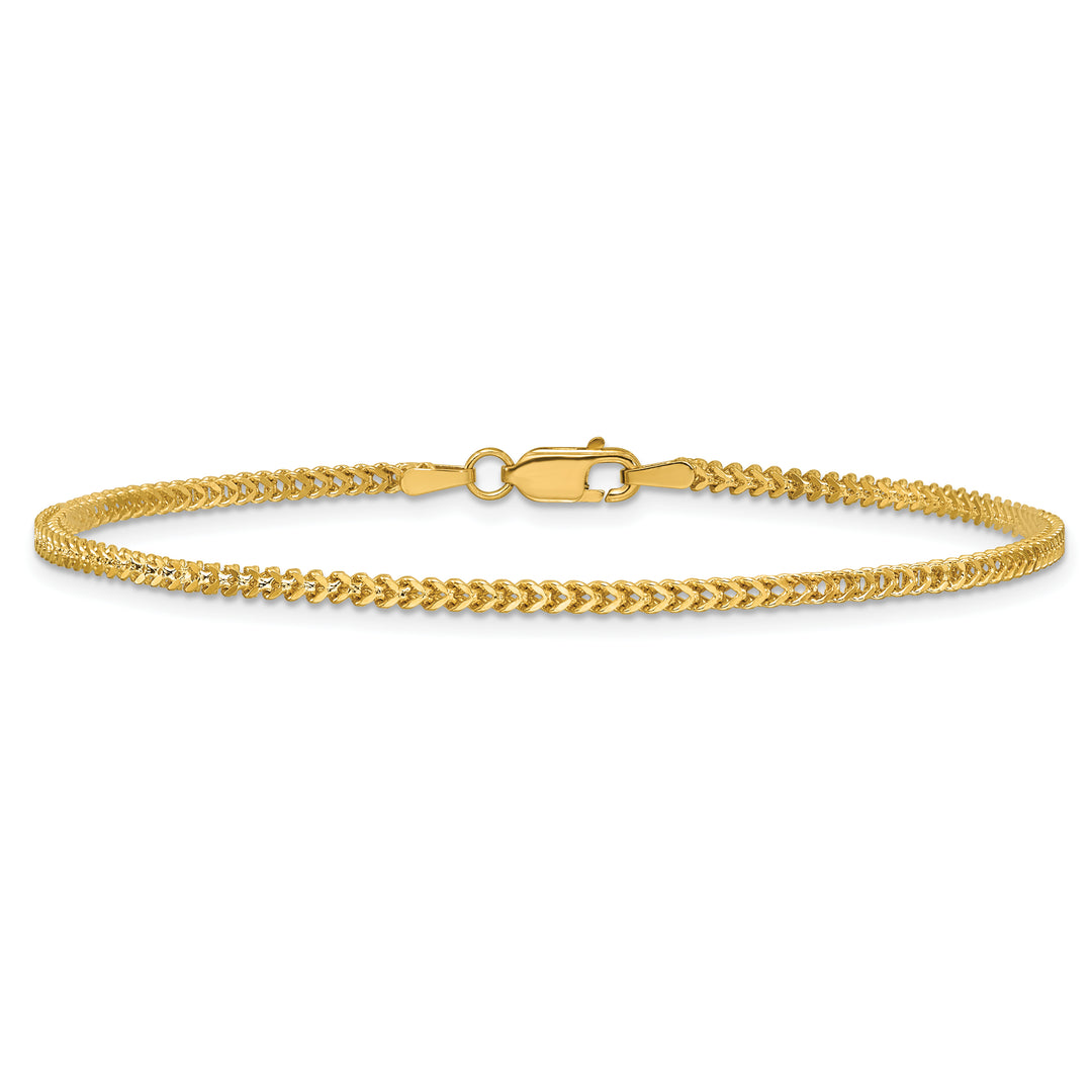 14k 1.5mm Franco Chain