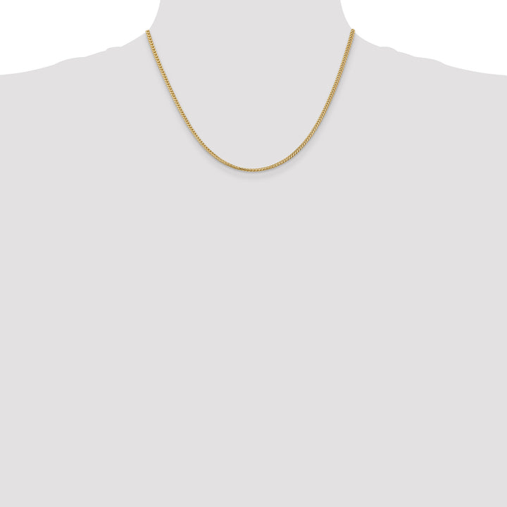 14k 2.0mm Franco Chain