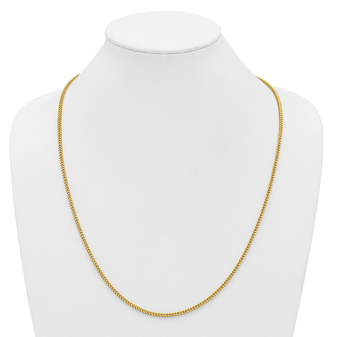 14k 2mm Franco Chain