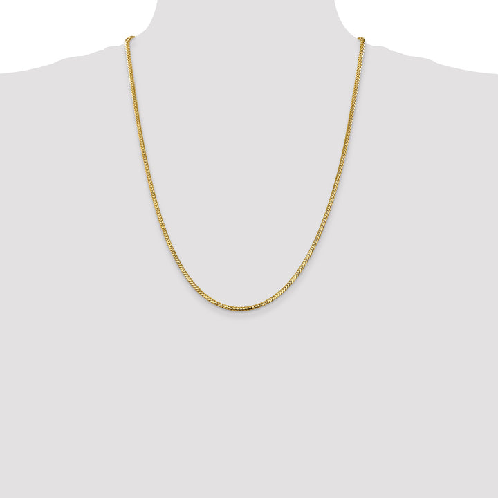 14k 2.3mm Franco Chain