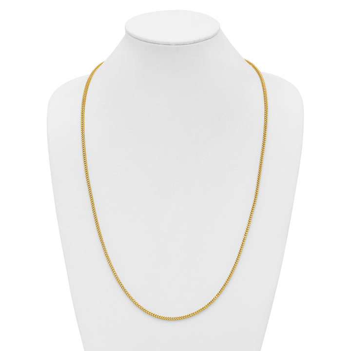 14k 2.3mm Franco Chain