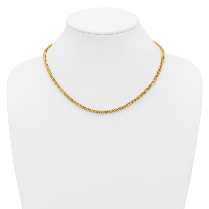 14k 2.5mm Franco Chain