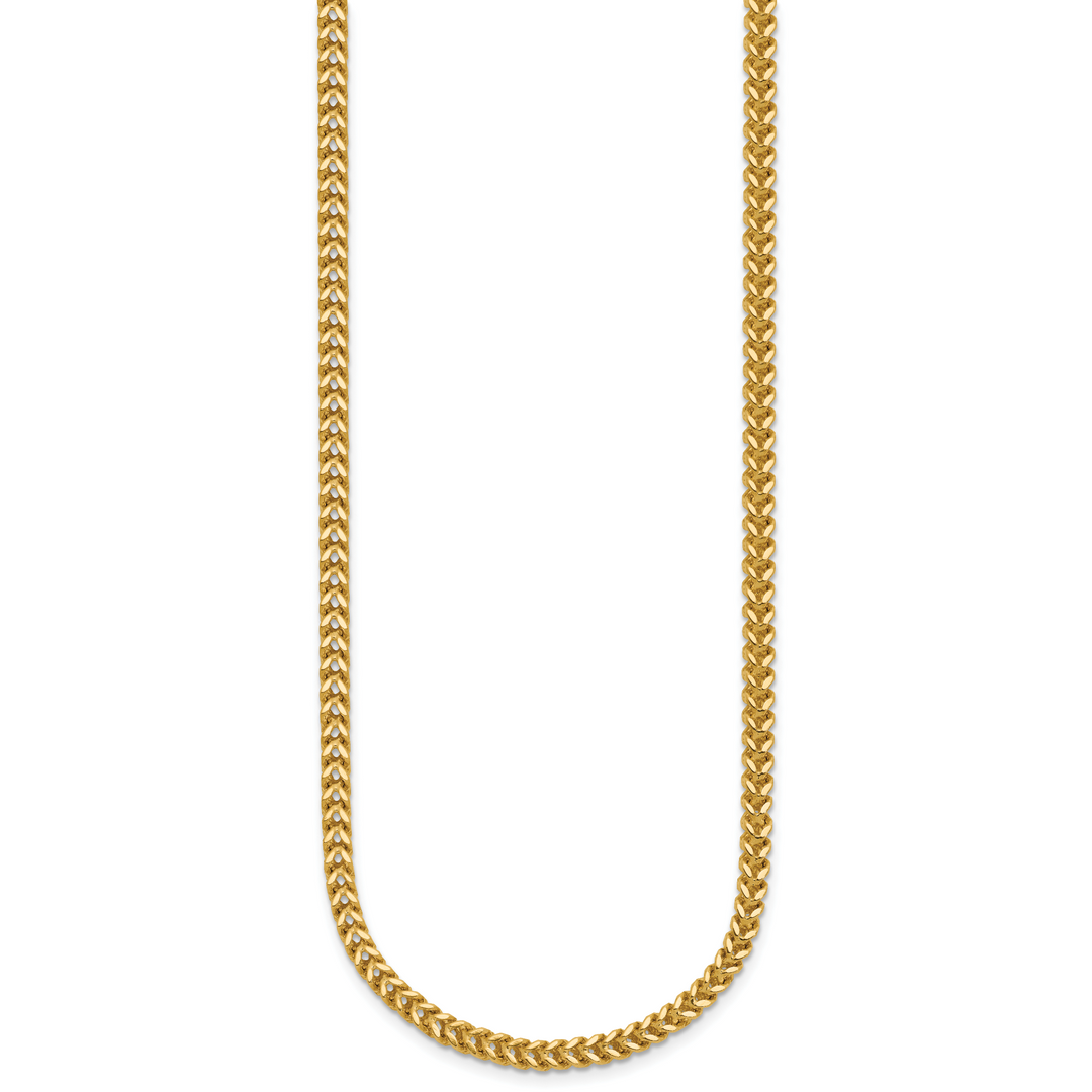 14k 2.5mm Franco Chain