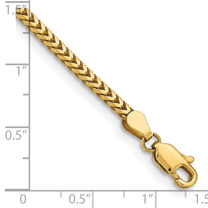 14k 2.5mm Franco Chain