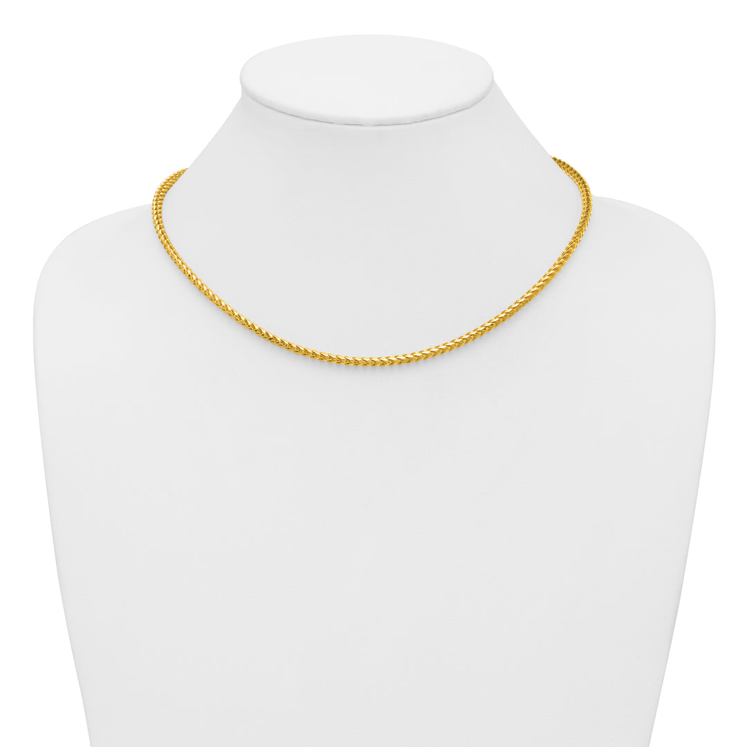 14k 3mm Franco Chain