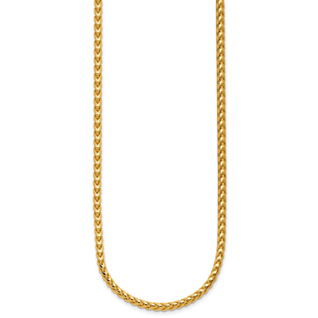 14k 3mm Franco Chain