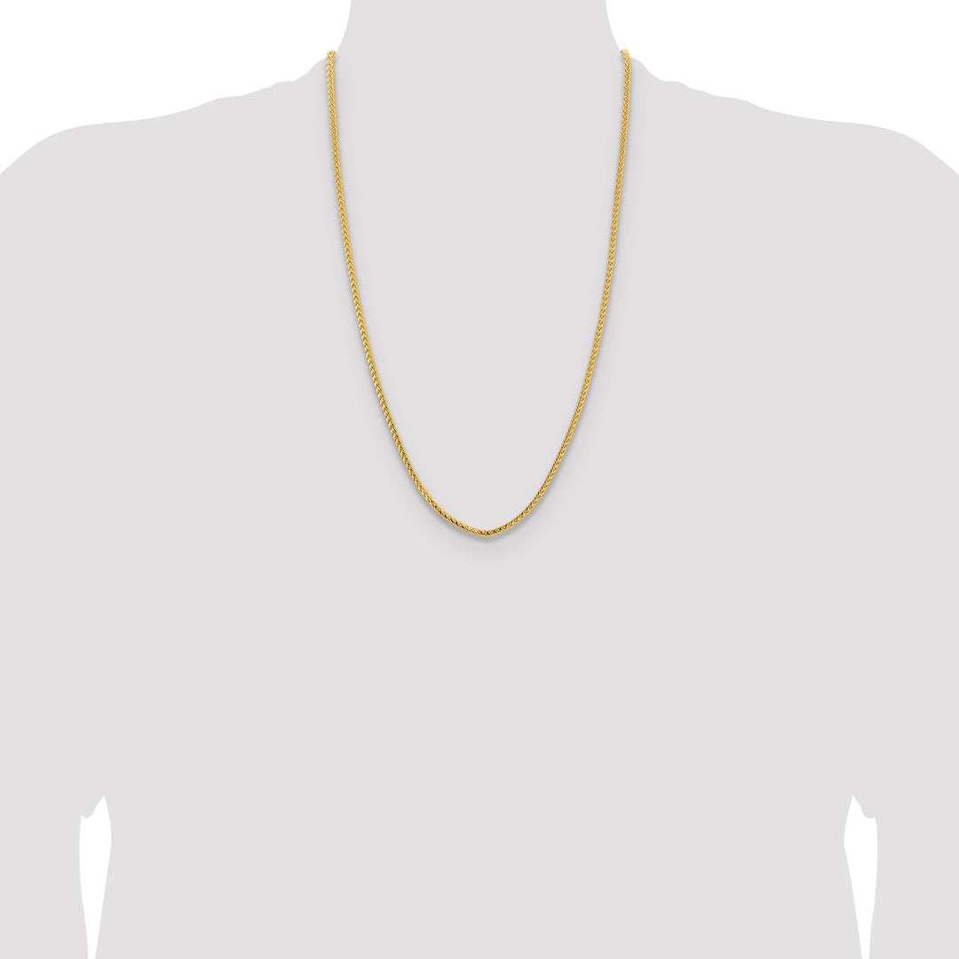 14k 3mm Franco Chain