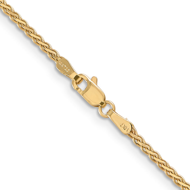 14k 1.9mm Flat Wheat Chain