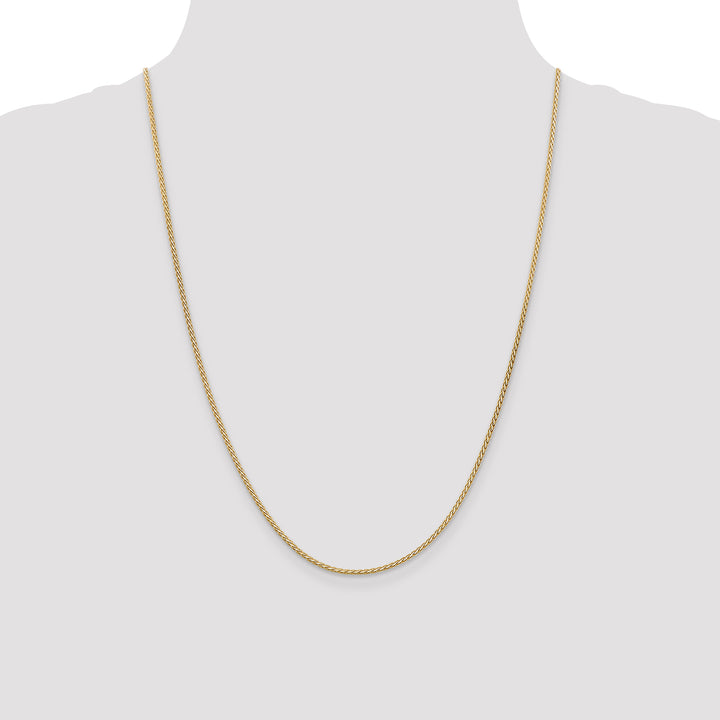 14k 1.9mm Flat Wheat Chain