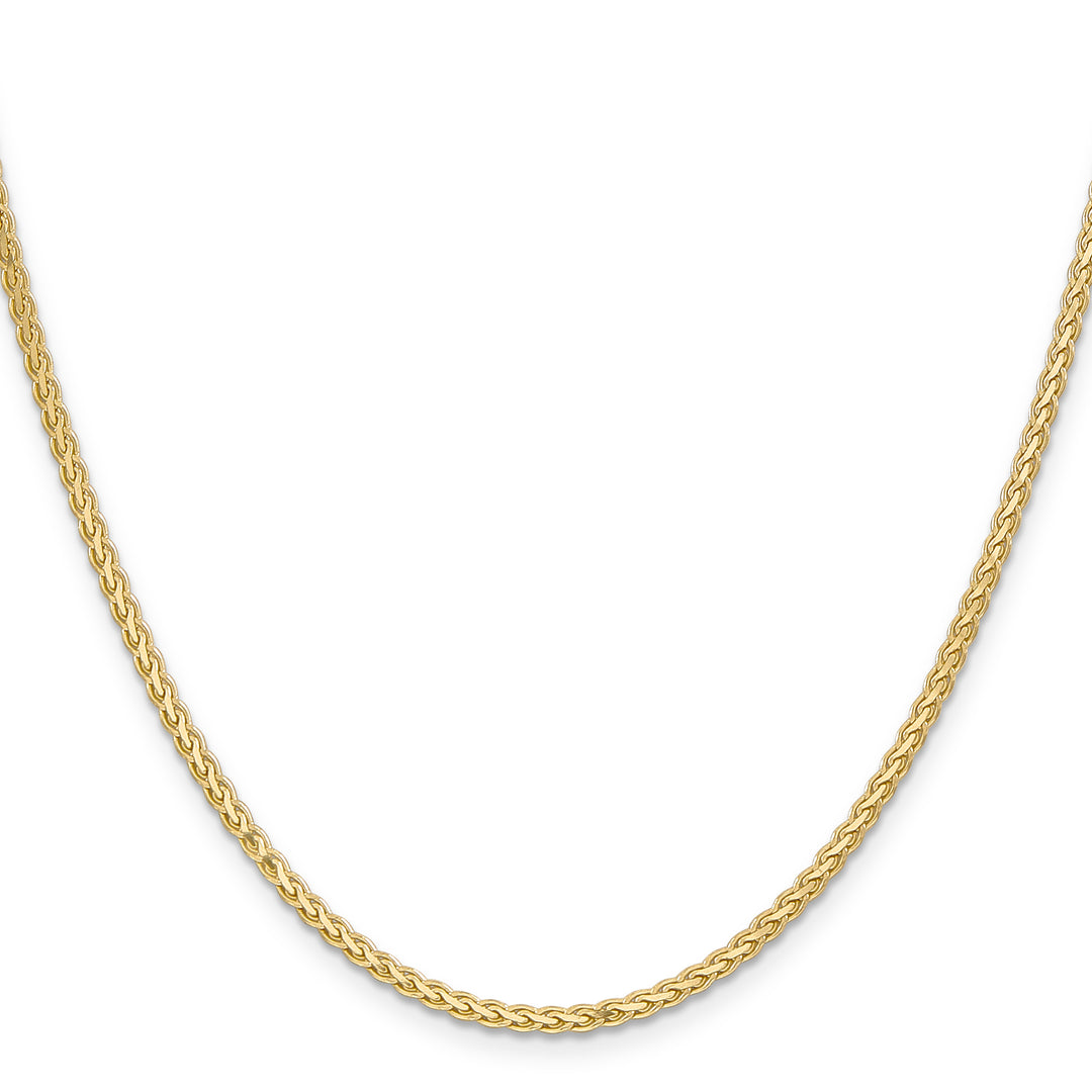 14k 2.3mm Flat Wheat Chain