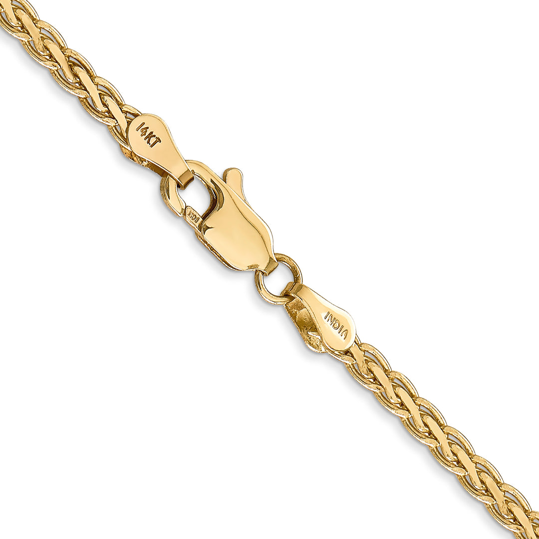 14k 2.8mm Flat Wheat Chain