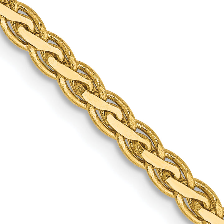 14k 2.8mm Flat Wheat Chain
