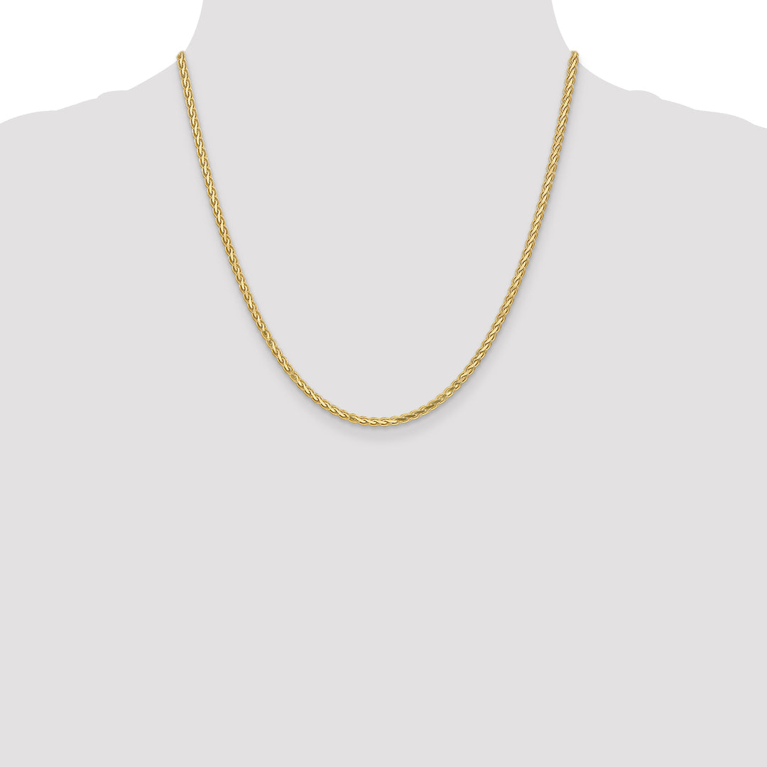 14k 2.8mm Flat Wheat Chain