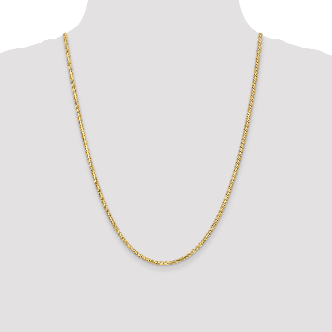 14k 2.8mm Flat Wheat Chain