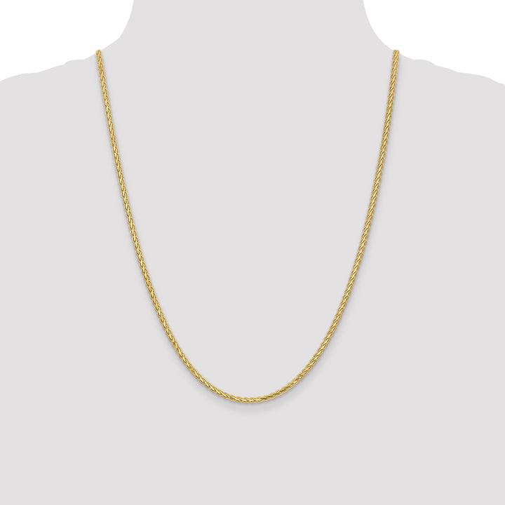 14k 2.8mm Flat Wheat Chain