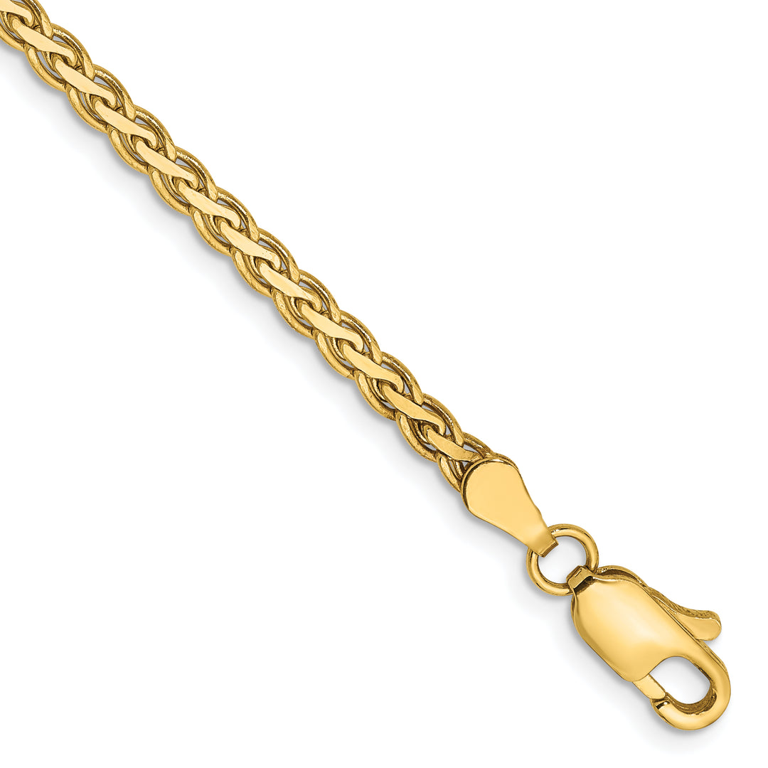 14k 2.8mm Flat Wheat Chain