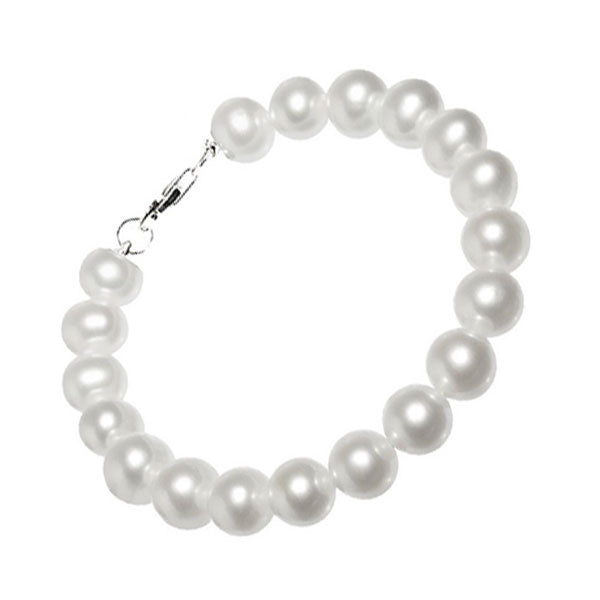 Silver Pearl Bracelet